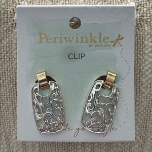 0386 Periwinkle by Barlow Clip On Earrings